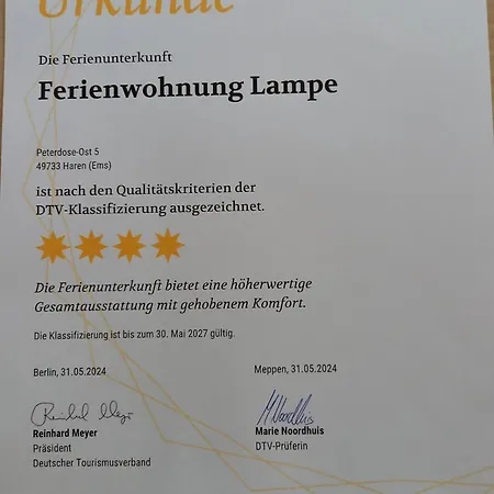 Apartment Lampe *
